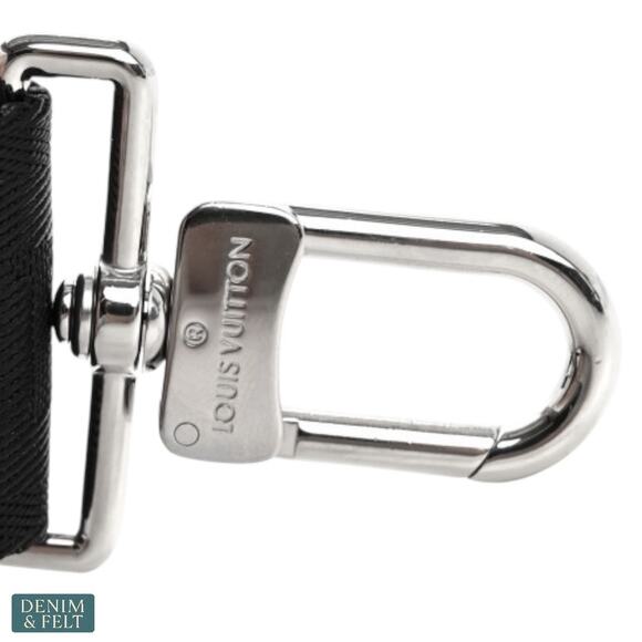 Louis Vuitton Black Green Nylon Alpha Messenger Shoulder Strap Adjustable LV - Picture 13 of 16